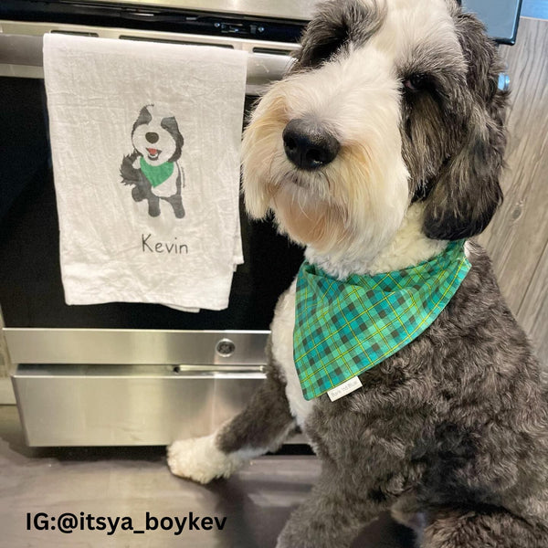 Dog Tea Towel