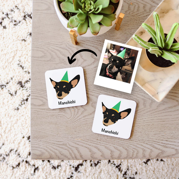 Dog Coaster Set