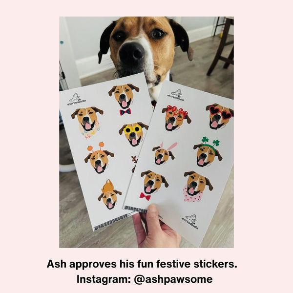 12-Month Festive Sticker Pack