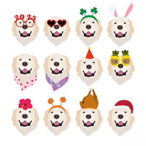 12-Month Festive Sticker Pack